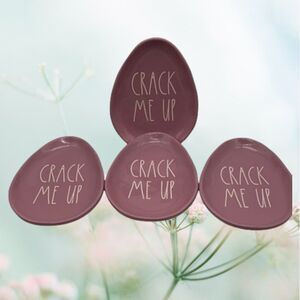 Rae Dunn “CRACK ME UP” Appetizer Plays Set Of 4